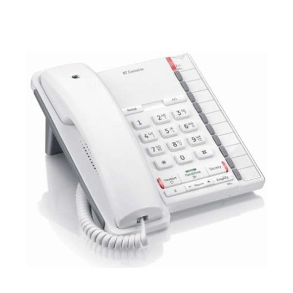BT Converse 2200 Corded Telephone - White