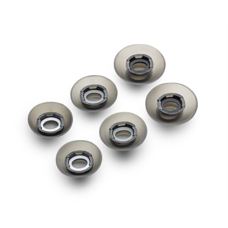 Poly Voyager Free 60/60+ Replacement Ear Tips (Black)
