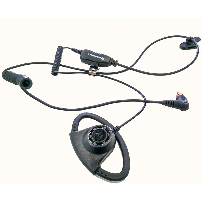 Motorola D-Shape Earpiece with PTT
