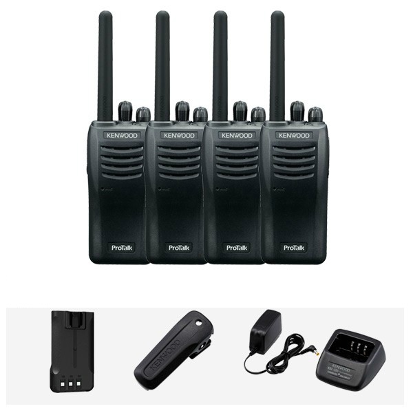 Kenwood TK-3501 Analogue ProTalk 446 - Quad Pack