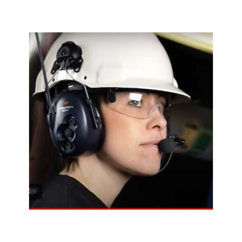 3M Peltor LiteCom: noise-cancelling radio headset