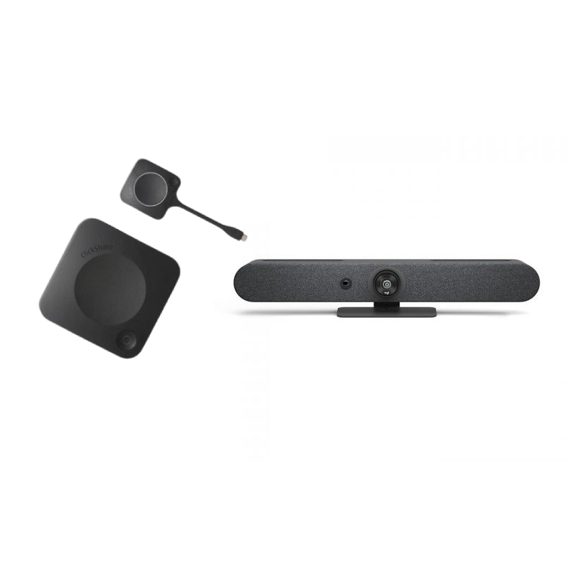 Barco CX20 Gen2 with Logitech Rally Bar Mini Graphite