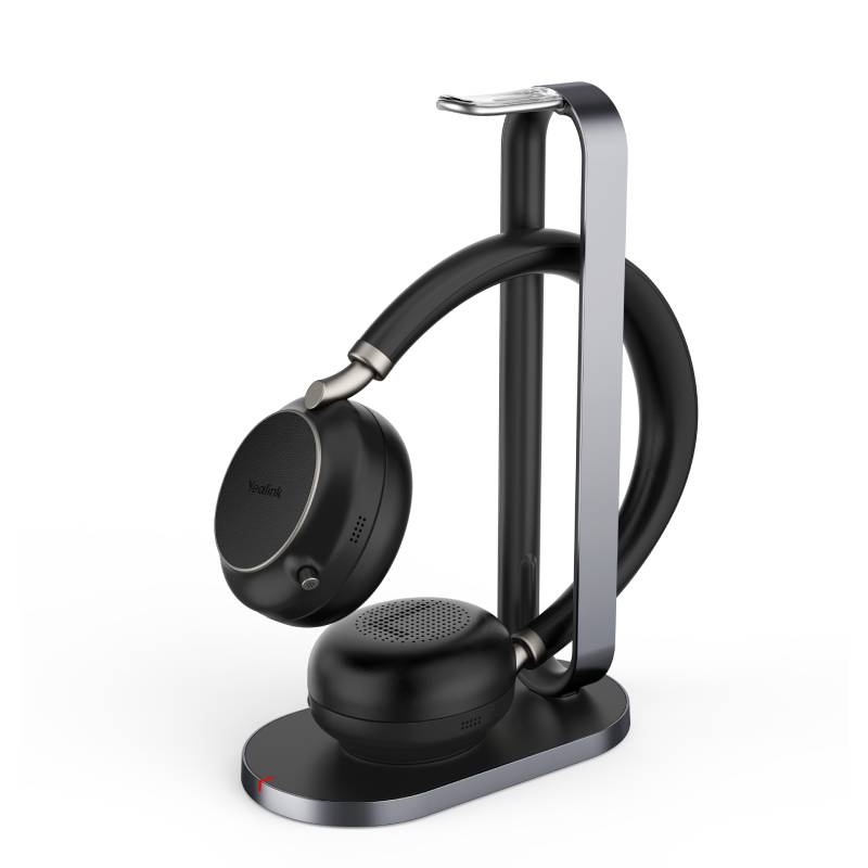 Yealink BH76 Teams Black USB-A + Charging Stand