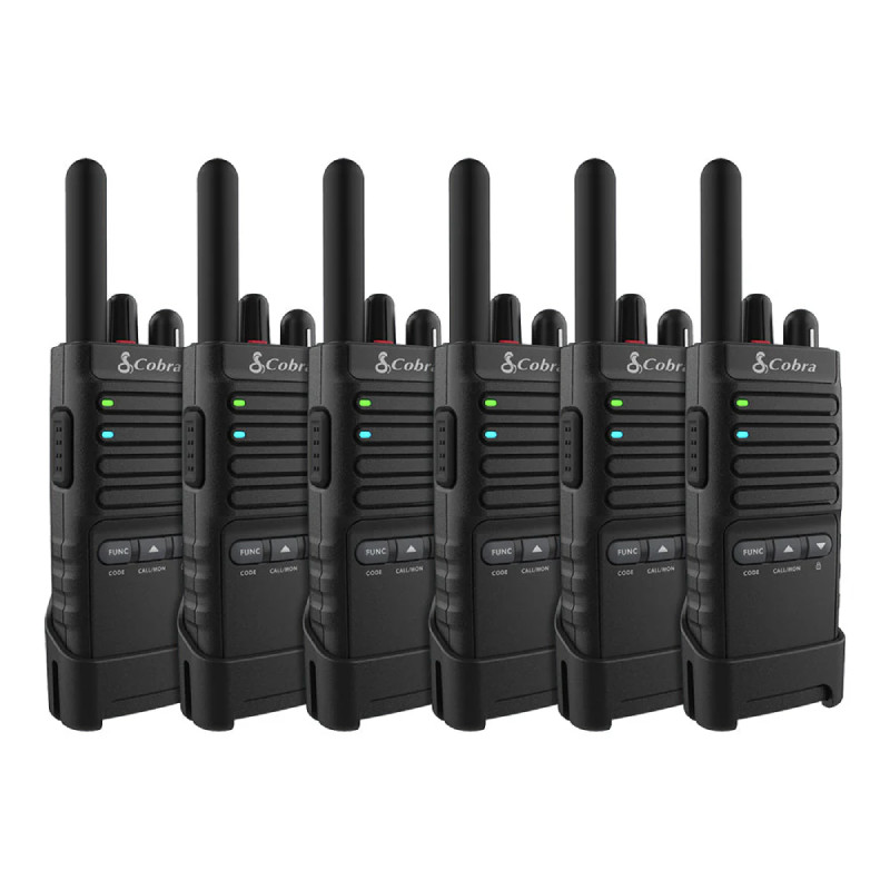 Cobra PX650 Business PMR Radios 6-Pack