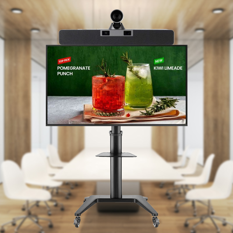 CLEYVER Bar Medium Room BYOD Video Conferencing Kit with mobile stand