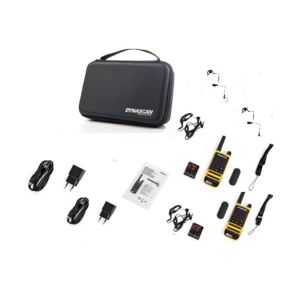 Dynascan P19 Pack + 2 Hook Earphones
