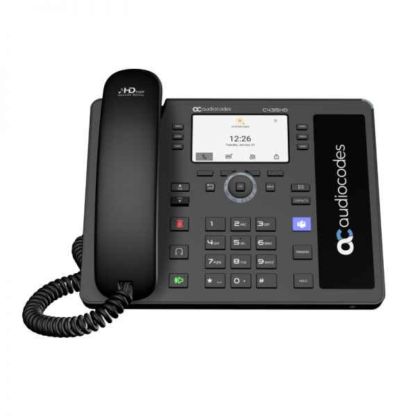 Teams C435HD-R IP-Phone PoE GbE black