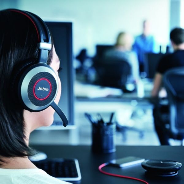 Jabra Evolve 80 MS Stereo Corded PC Headset