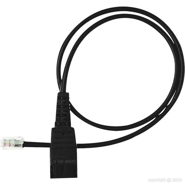 GN Jabra QD / RJ11 Cable for GN2000 / 2100