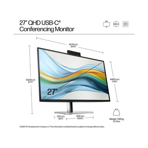 HP Series 5 Pro 527pm QHD USB C Monitor