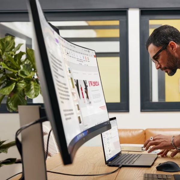 HP Series 5 Pro 534pm WQHD USB C Curved Monitor