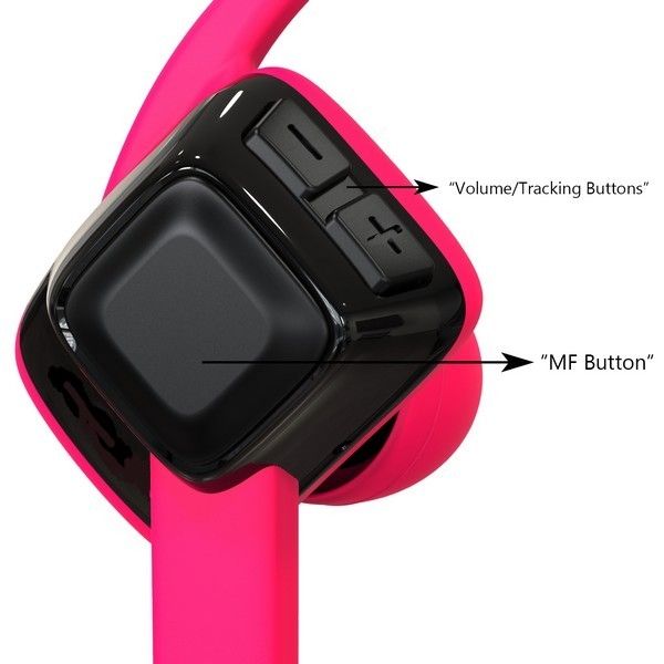 Jabees beatING Sports Earphones - Pink