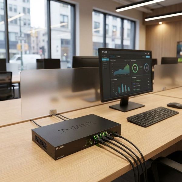 D-Link DGS-1010MP Smart Switch PoE 125W