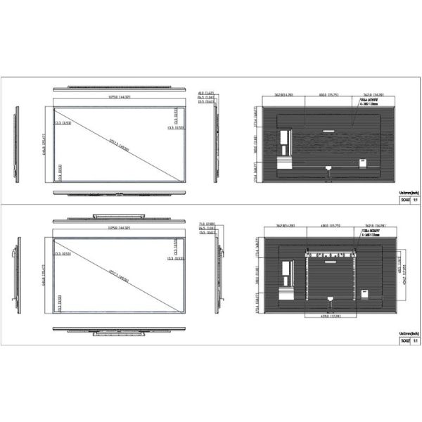 Hikvision DS-D6050UN-DP 50 Inch