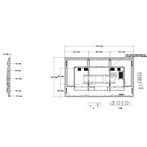 Hikvision DS-D6086UN 86 Inch