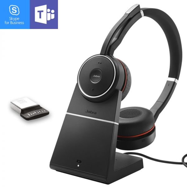 Jabra Evolve 75 MS Stereo with Charging Stand
