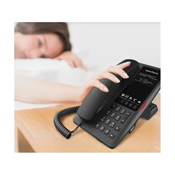 Fanvil H4 IP Phone for Hotel - Black