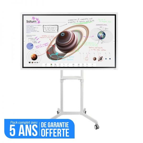 Samsung Flip Pro 65'' + Neomounts Support