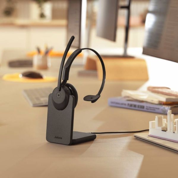 Jabra Evolve3 45 Mono USB-C/A MS + Stand