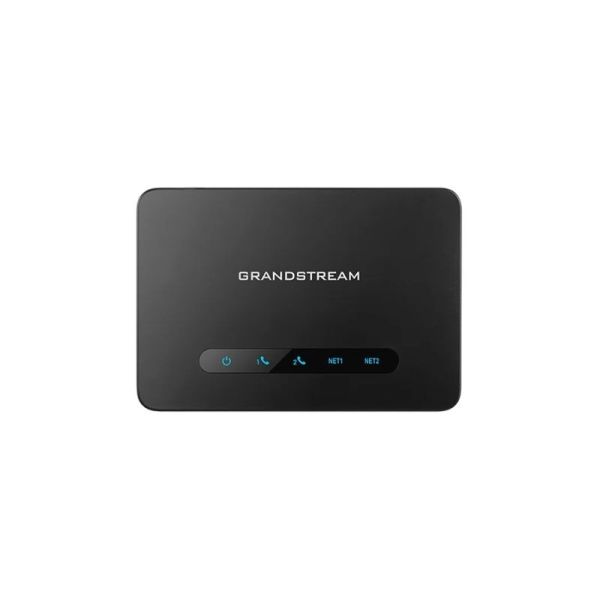 Grandstream HT812 V2 dual FXS VoIP adapter with integrated Gigabit NAT router