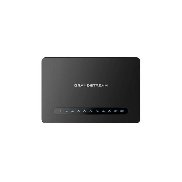 Grandstream HT818 V2 eight port FXS VoIP gateway with integrated Gigabit NAT router