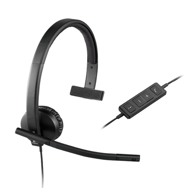 Logitech H570e Mono USB 