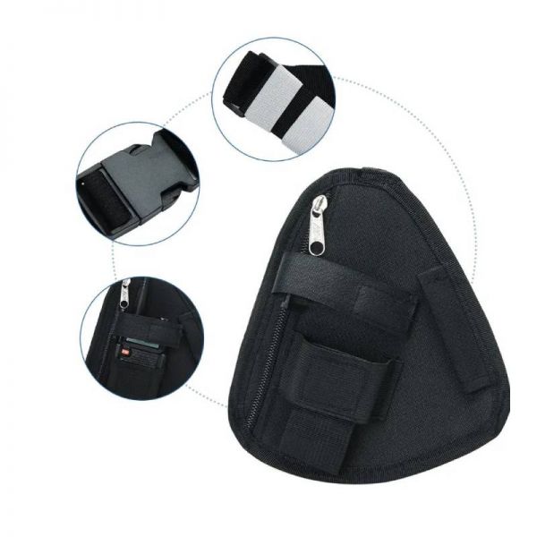 Chest harness for walkie-talkies