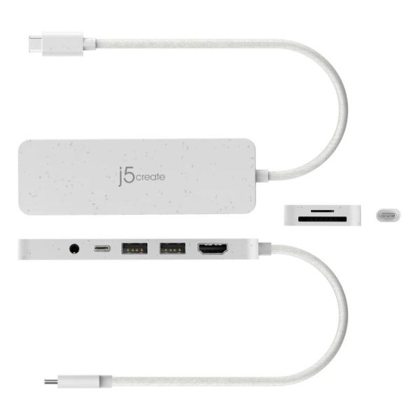 J5create USB-C Multi-Port Hub with Power Delivery