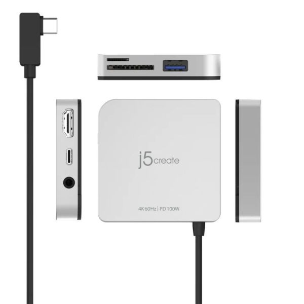J5Create JCD612-N USB-C Travel Dock