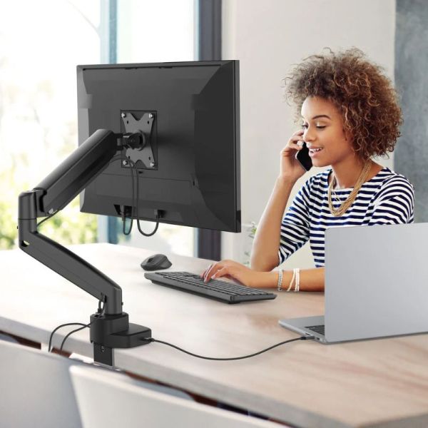 JTSA301 Ergonomic Monitor Mount with Dock