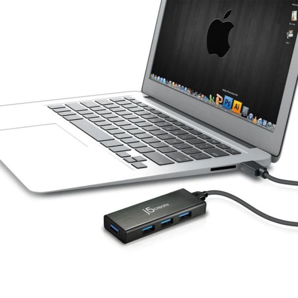 J5Create JUH340-N USB 3.0 4-Port Hub