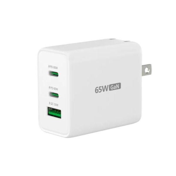 J5create JUP3365 65W GaN USB-C 3-Port Charger
