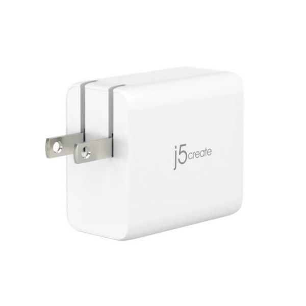 J5create JUP3365 65W GaN USB-C 3-Port Charger