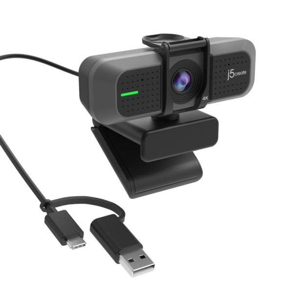 j5create JVU430 USB 4K Ultra HD Webcam
