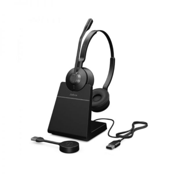 Jabra Engage 55 SE Stereo USB-A UC with Charging Stand
