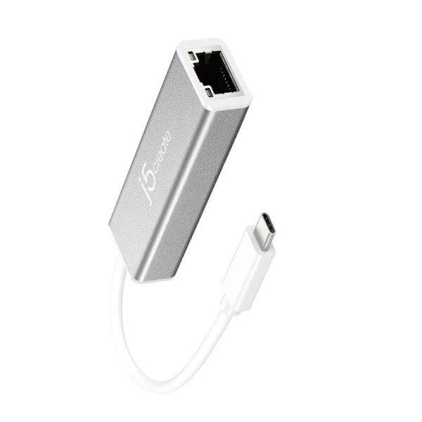 J5Create JCE133G USB-C to Gigabit Ethernet Adapter