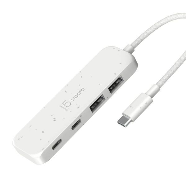 J5create USB-C to 4-Port Type-C & Type-A Gen 2 Hub