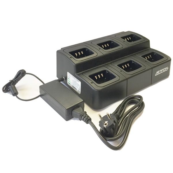 Jetfon - 6-socket charger