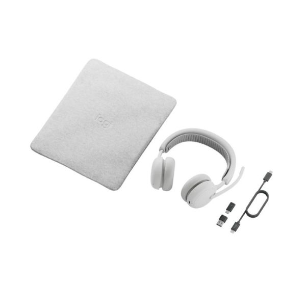 Logitech Zone Wireless 2 White Teams with receiver