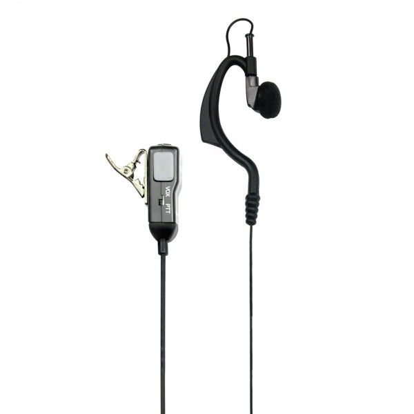 Earhook kit for 2-pin radios