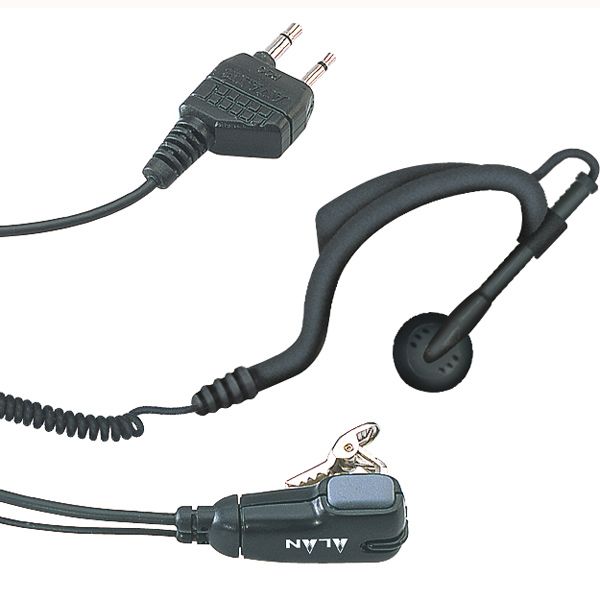 Midland MA21-D Earhook Kit with PTT