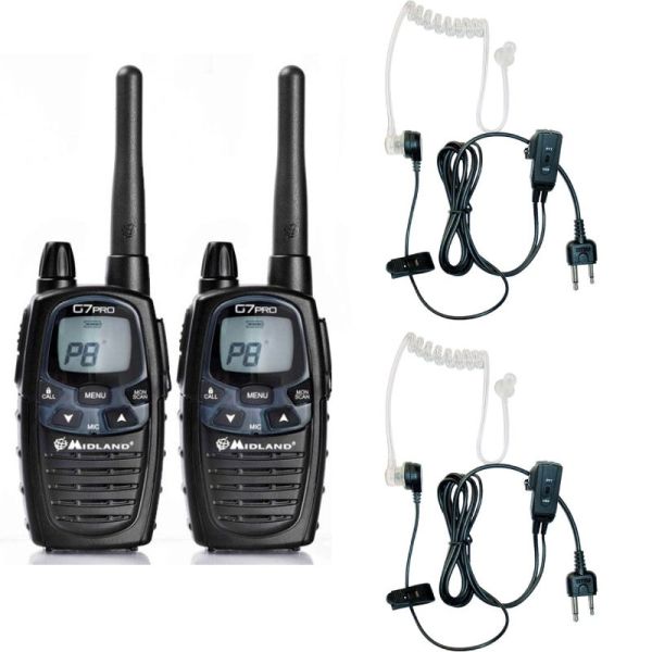 Midland G7L PRO + 2 oreillettes