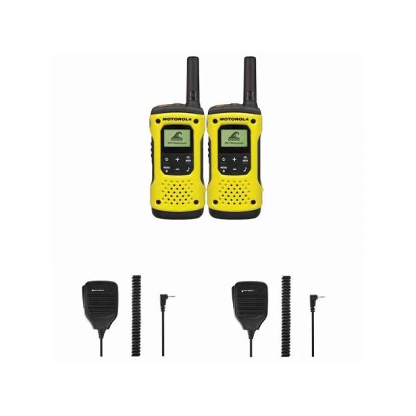 Motorola T92 Twin-pack with 2 Speakermics