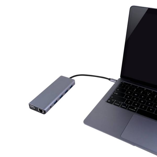 Cleyver Hub USB C 12 ports