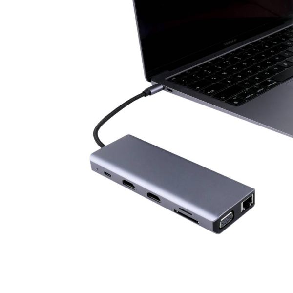 Cleyver Hub USB C 12 ports