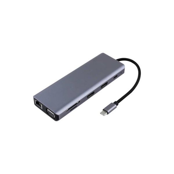 Cleyver Hub USB C 12 ports