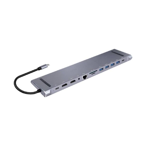 Cleyver Dock USB C 12 ports
