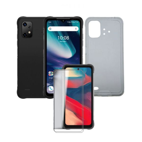 Cleyver XTREM 4G Lite + Case + Tempered Glass Screen