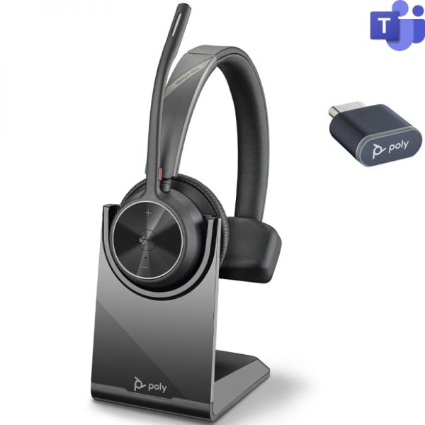 Poly Voyager 4310 USB-C Microsoft Teams + Charging Base