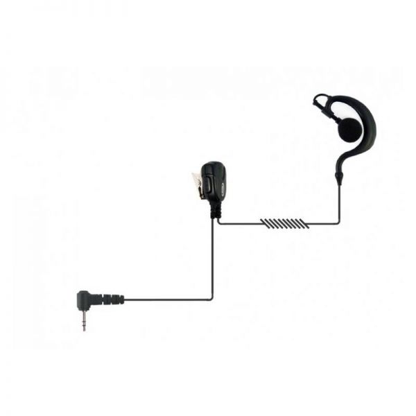 Auricular gancho 1 pin Motorola, cable resistente